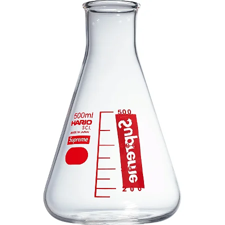 Supreme x Hario Erlenmeyer Flask