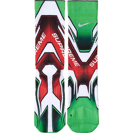 Supreme x Nike Meia Crew Verde