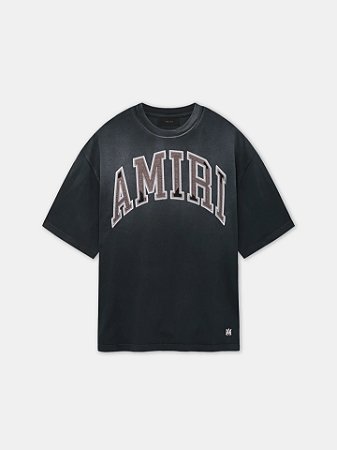 Amiri Camiseta Vintage Oversized Preta