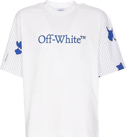Off-White Camiseta Logo Printed Branco
