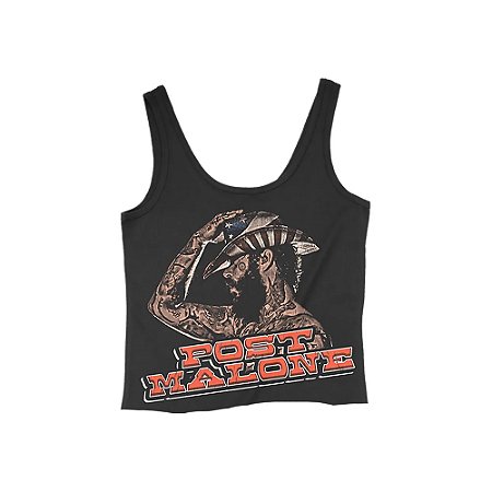 Trillion Cropped F-1 Tank Preta