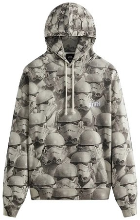 Kith x Star Wars Moletom Stormtrooper Vintage 'Waffle'