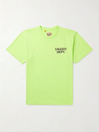 Gallery Dept. Camiseta Logo Print Verde