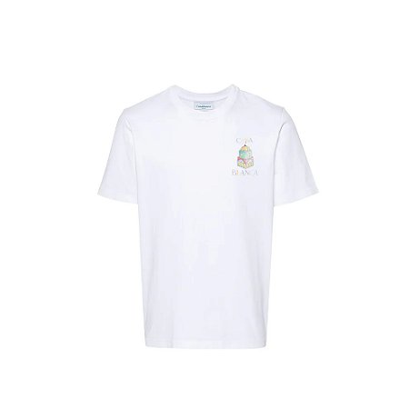 Casablanca Camiseta Unisex Object en Vrac Printed Branca