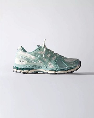 KITH Ronnie Fieg x Asics Gel-Kayano 12.1 Cream Sage