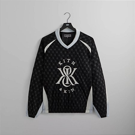 Kith Moletom Dayton Combo Pullover - Black