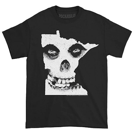 Famous Stars & Straps Camiseta Double Sided Punk Preta