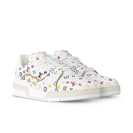 Louis Vuitton x Takashi Murakami  LV Trainer Branco