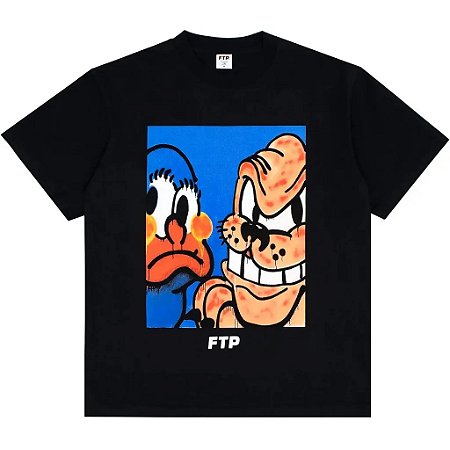 Ftp Camiseta Slan Dog Same Day Shipping Preta