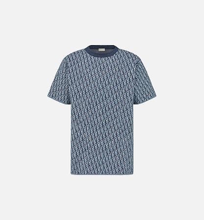 Dior Camiseta Dior Oblique Azul