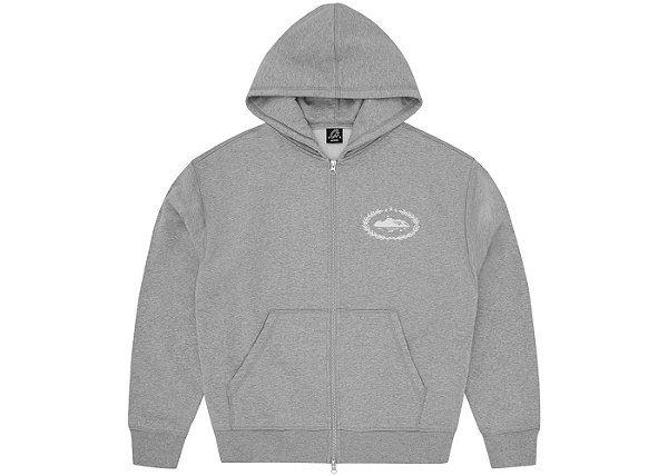Corteiz Casaco Superior Royale Heather Grey