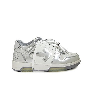 Off-White Out of Office White Silver