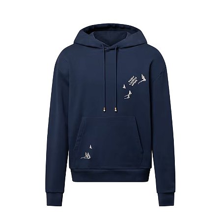 Louis Vuitton Moletom Signature Azul Marinho