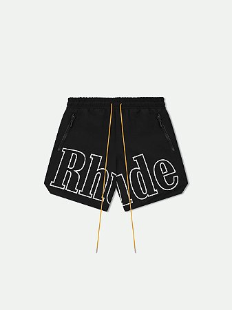 Rhude Bermuda RH Logo Preta