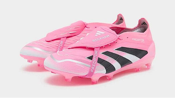 Adidas X David Beckham Chuteira Predador Elite FG Rosa