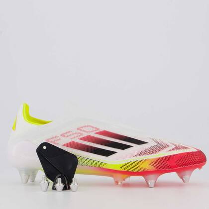 Adidas F50 Elite LL SG Branca Preta Amarela