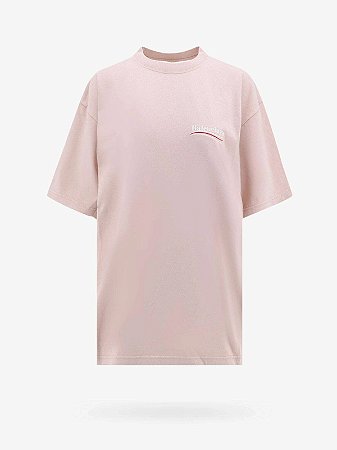 Balenciaga Camiseta Political Campaign Rosa