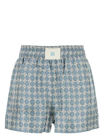 Amiri Bermuda Boxer MA Quad Dusty Blue