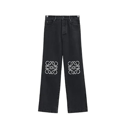 Loewe Calça Jeans Baggy Black