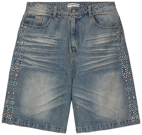 Vale Lives Forever Shorts Jeans Candy Jorts Mid Blue