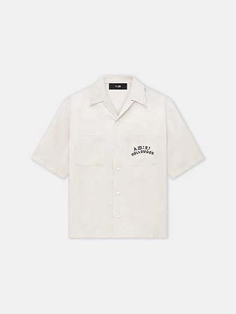 Amiri Camisa Hollywood Bowling Off-White