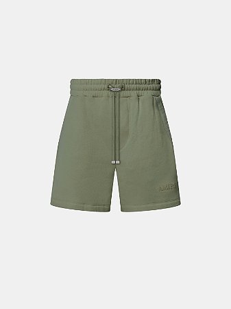 Amiri Bermuda Embroired Olive