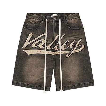 Vale Lives Forever Bermuda Jorts Skittles Black Cream