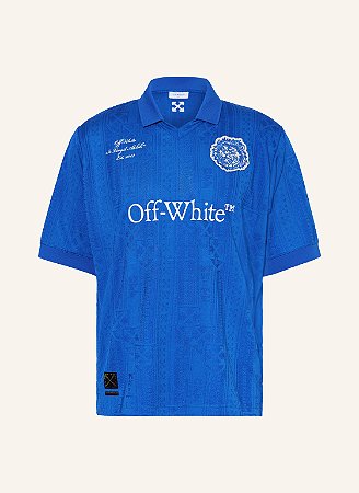 Off-White Camiseta Lion Nation Azul
