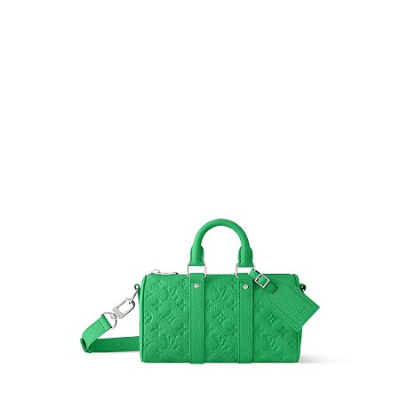 Louis Vuitton Bolsa Keepall 25 Bandoulière Monogram Verde