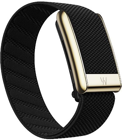 Whoop 5.0 SuperKnit Luxe Band Obsidian Gold