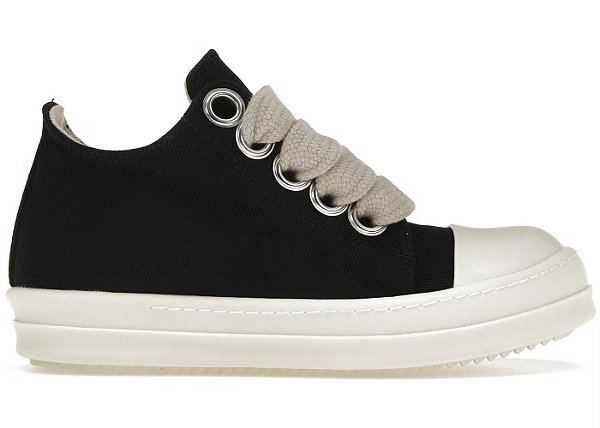 Rick Owens Jumbo Lace Low Preto