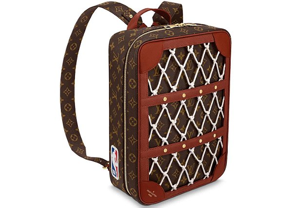 Louis Vuitton x NBA Mochila Legacy Shoes Box Monogram Marrom
