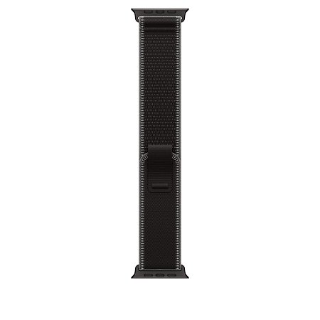 Apple Pulseira 49mm Trail Loop - S/M - Natural Titanium Finish Black/Charcoal