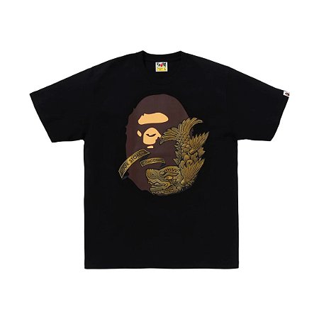 Bape Camiseta store Nagoya Special Edition Preta