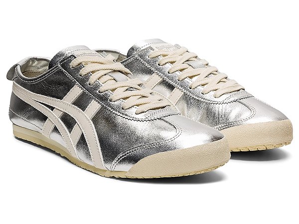 Onitsuka Tiger Mexico 66 Prata e Branco