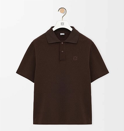 Loewe Camiseta Polo Marrom