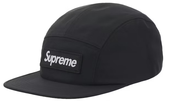 Supreme Boné GORE-TEX Camp Cap (SS26) Preto