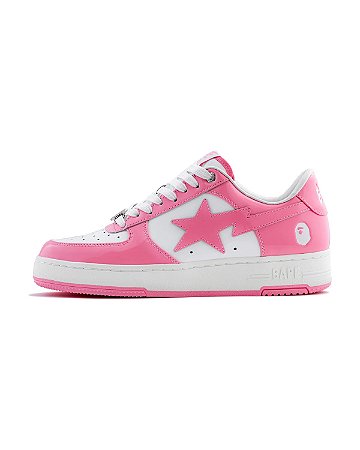 A Bathing Ape Tenis Bape Sta #5 Pink