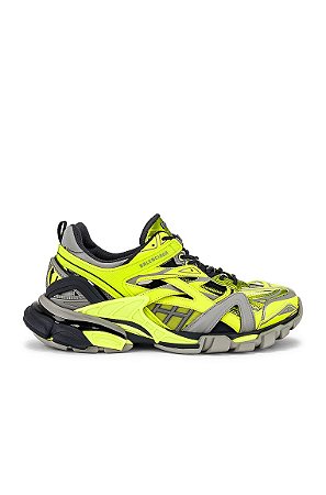 Balenciaga Track 2 Open Acid Green & Grey