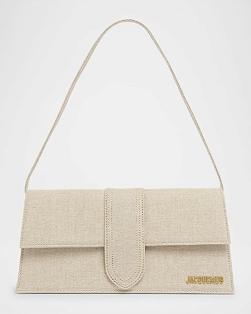 Jacquemus Bolsa Le Long Bambino Dark Beige