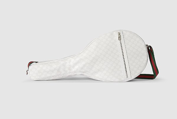 Gucci Bolsa Raqueteira GG Branca