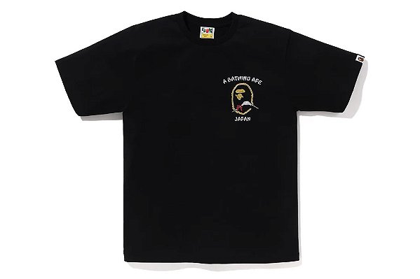 Bape Camiseta Japan Souvenir #1 Preta
