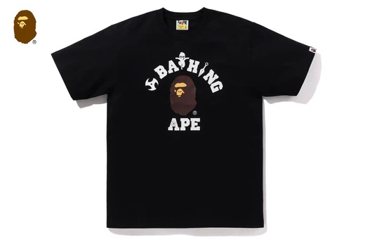 Bape Camiseta Ninja College Preta