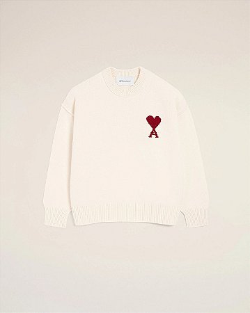 Ami Moletom Ami De Coeur Branco