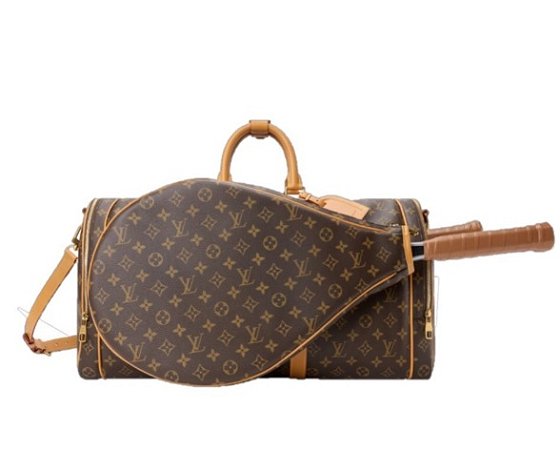 Louis Vuitton Bolsa de Tênis Keepall 50 Marrom