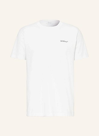Off-white Camiseta Metal Arrow Branca