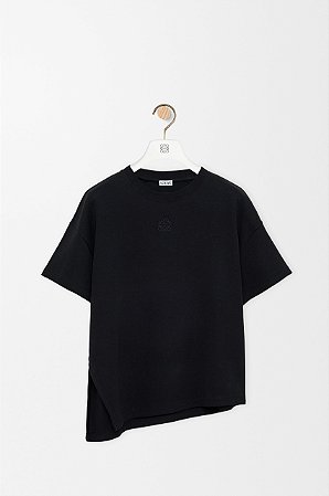 Loewe Camiseta Asymmetric Preta
