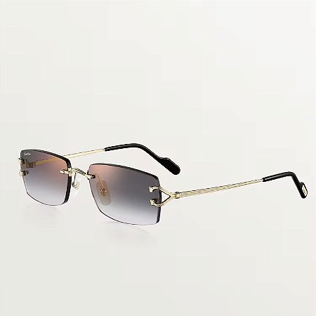 Cartier Óculos de sol Classic C de Cartier Motif Preta