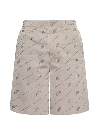 Off-white Bermuda Jacquard Bowling Bege