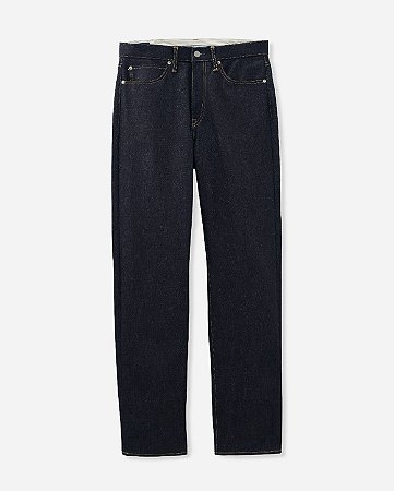Momotaro Calça #100 Standard Straight 14.7oz Preta